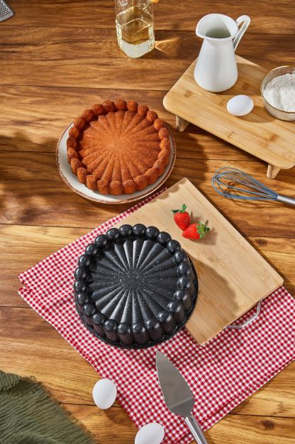 RSS Lav Döküm Dilimli Tart Kalıbı 23cm resmi